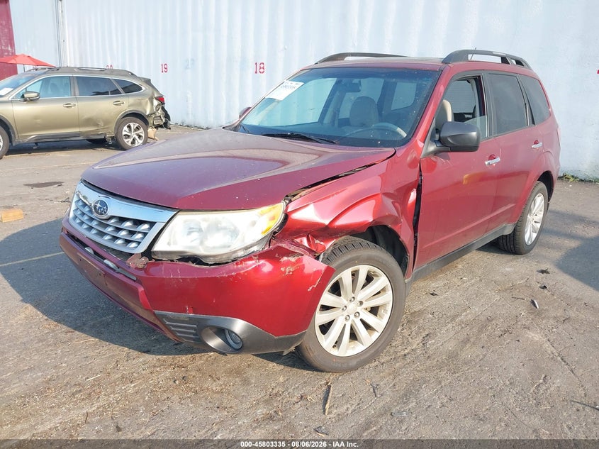 Vin: jf2shaec7bh711937, lot: 46302166, subaru forester 2.5x limited 20112