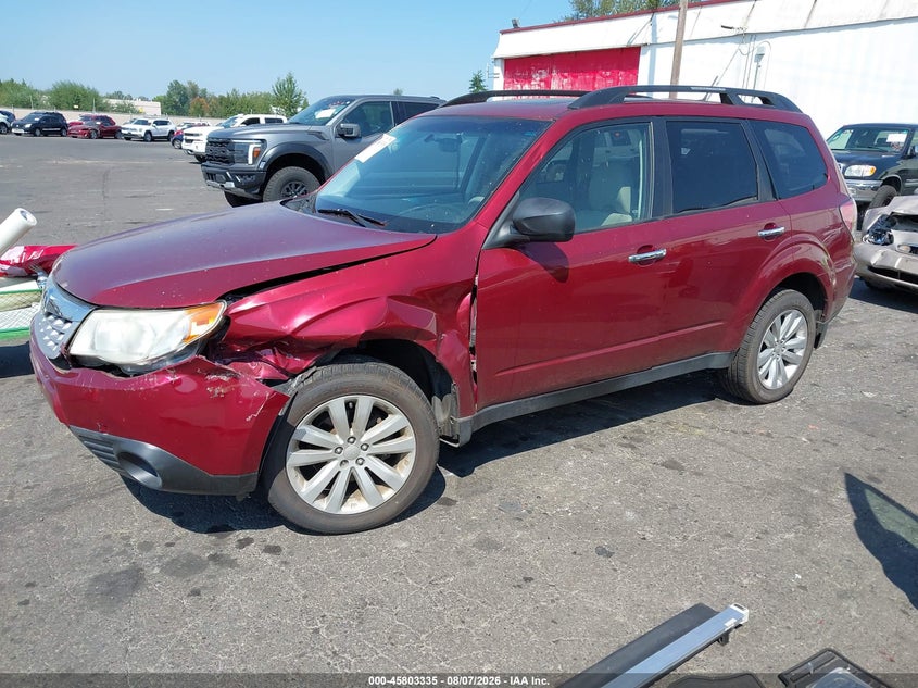 Vin: jf2shaec7bh711937, lot: 46302166, subaru forester 2.5x limited 20112