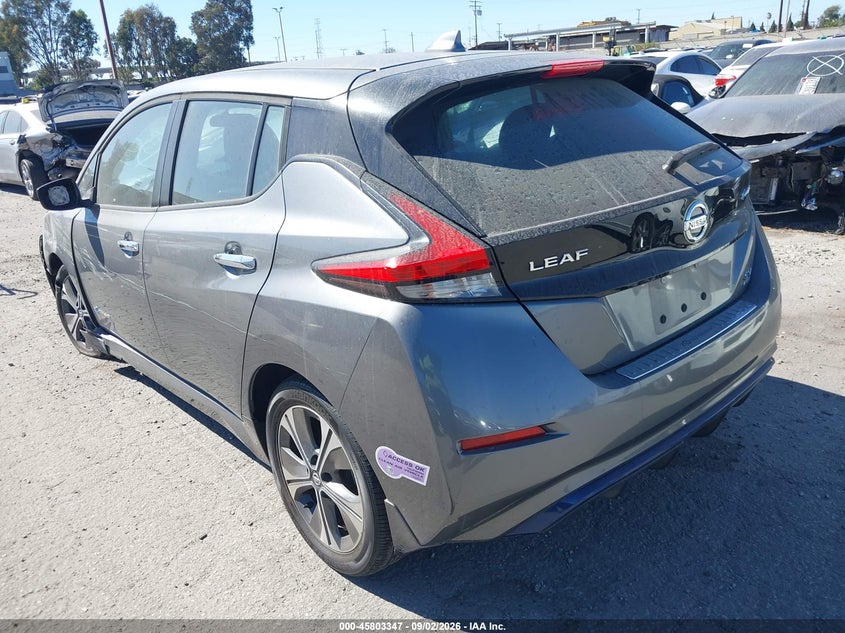 Vin: 1n4bz1cp7kc309775, lot: 46302178, nissan leaf sv plus 20193