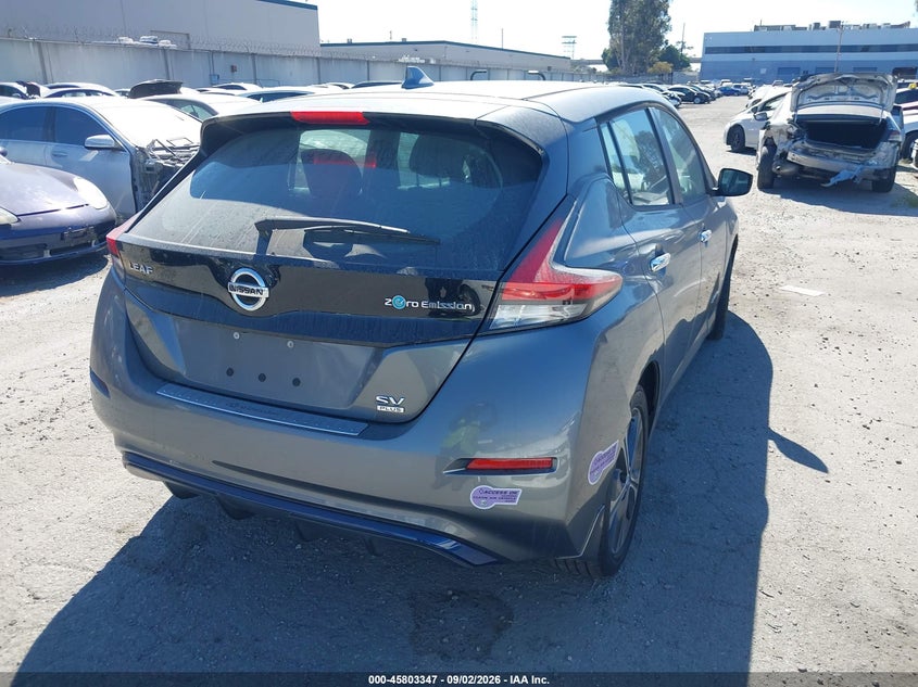 Vin: 1n4bz1cp7kc309775, lot: 46302178, nissan leaf sv plus 20194