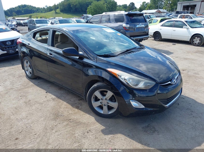 Vin: kmhdh4ae5du582800, lot: 46302196, hyundai elantra gls 2013 img_1