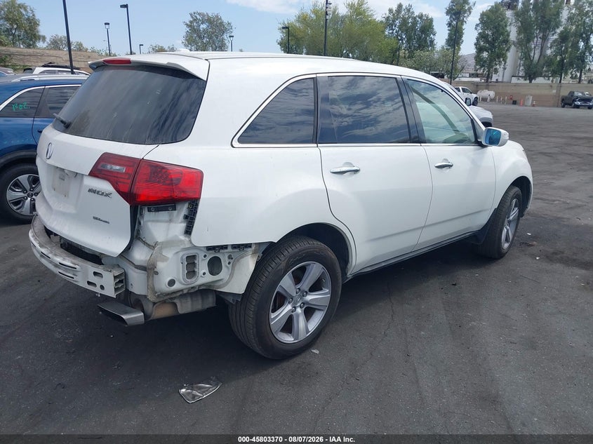 Vin: 2hnyd2h30ch543523, lot: 46302201, acura mdx technology package 20124