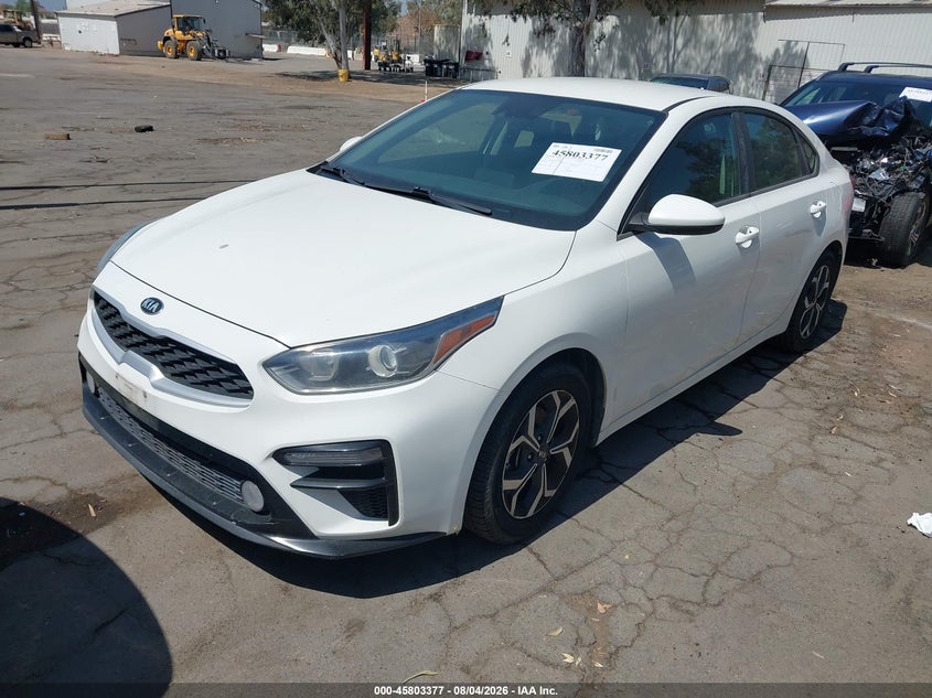 Vin: 3kpf24ad7ke010841, lot: 46302208, kia forte lxs 20192