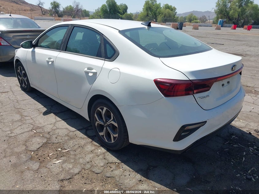 Vin: 3kpf24ad7ke010841, lot: 46302208, kia forte lxs 20193