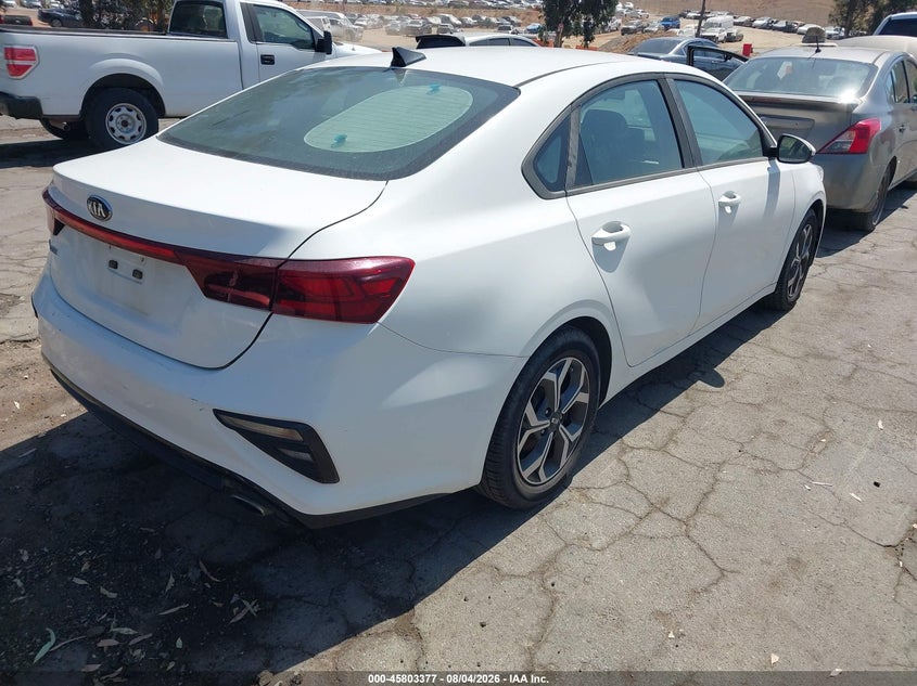 Vin: 3kpf24ad7ke010841, lot: 46302208, kia forte lxs 20194