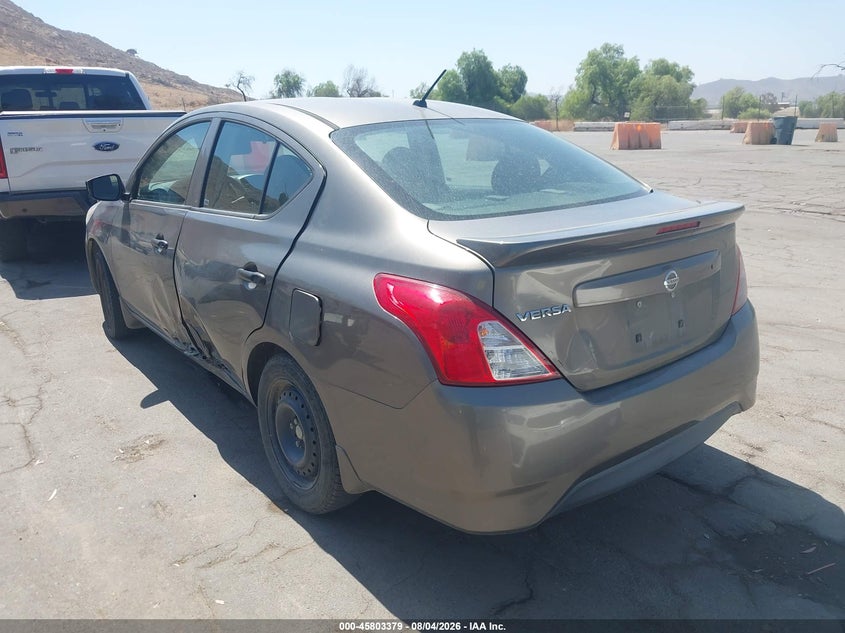 Vin: 3n1cn7ap2hl803722, lot: 46302210, nissan versa 1.6 s+ 20173