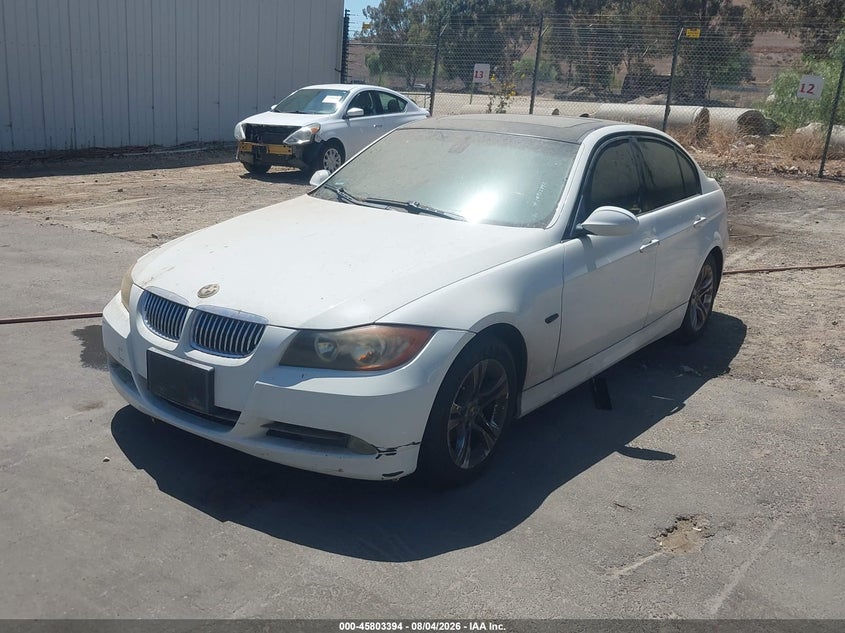 2008 BMW 3er, Normal Wear & Tear, IAAI, VIN WBAVC53548FZ84597 — photo 2