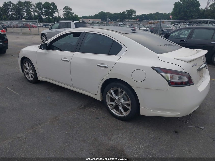Vin: 1n4aa5ap0cc848415, lot: 46302226, nissan maxima 3.5 sv 20123