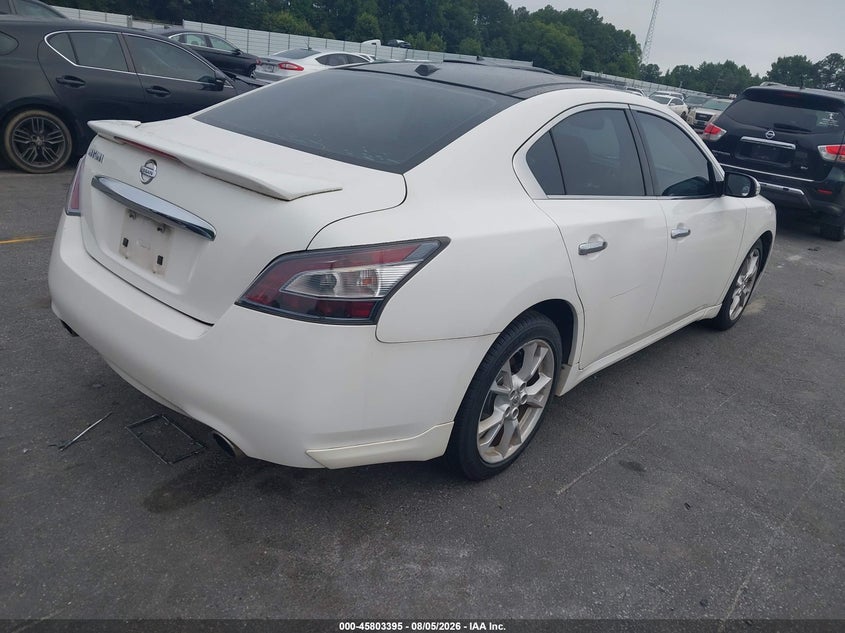 Vin: 1n4aa5ap0cc848415, lot: 46302226, nissan maxima 3.5 sv 20124