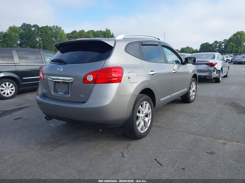 Vin: jn8as5mt8cw299436, lot: 46302235, nissan rogue sv w/sl pkg 20124