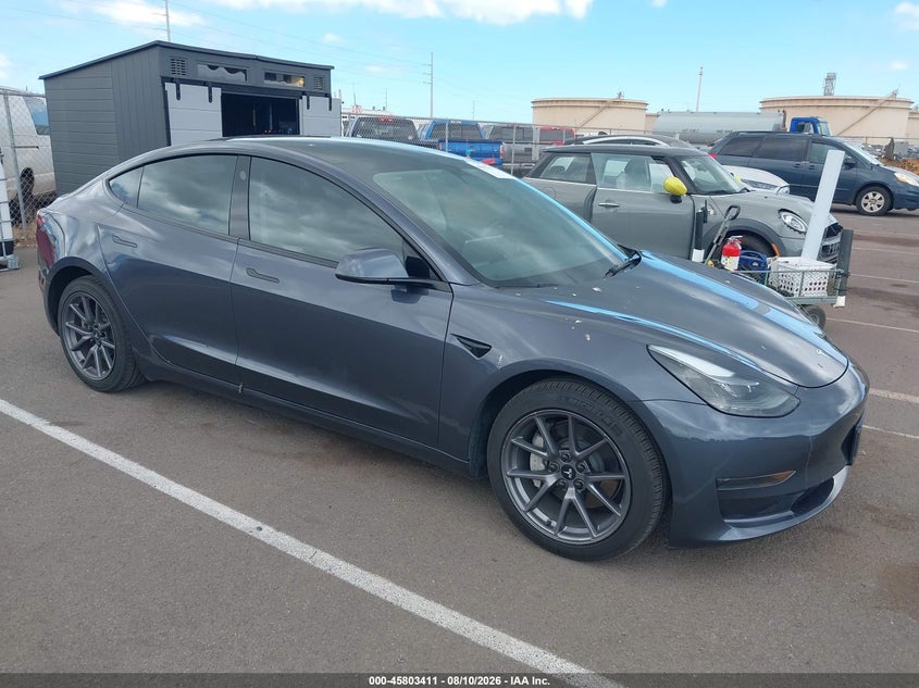 Vin: 5yj3e1ea0pf669144, lot: 46302242, tesla model 3 rear-wheel drive 2023 img_1