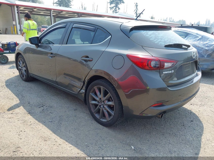 Vin: 3mzbn1l30jm194224, lot: 46302257, mazda mazda3 touring 20183