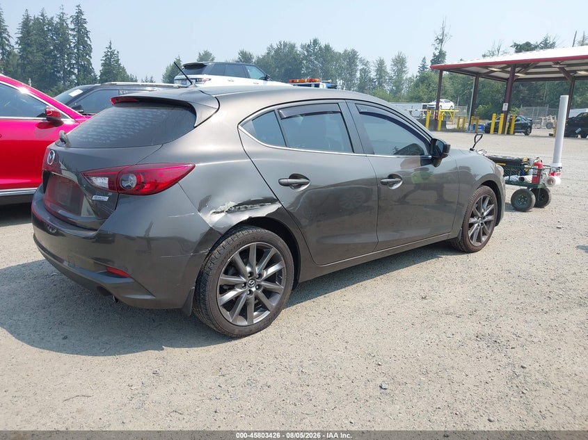 Vin: 3mzbn1l30jm194224, lot: 46302257, mazda mazda3 touring 20184