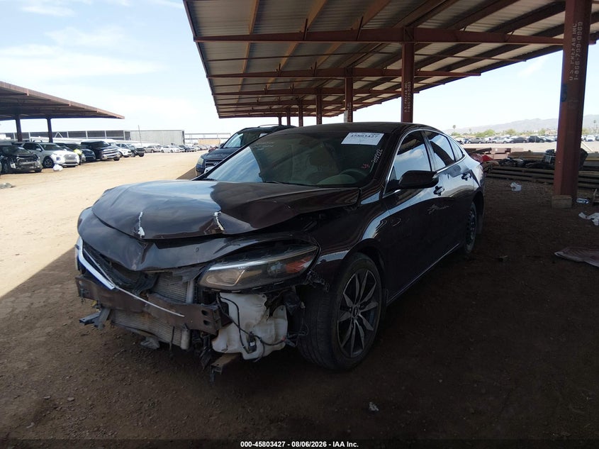 Vin: 1g1ze5st3gf322113, lot: 46302258, chevrolet malibu 1lt 20162