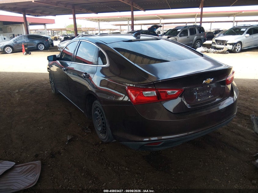 Vin: 1g1ze5st3gf322113, lot: 46302258, chevrolet malibu 1lt 20163