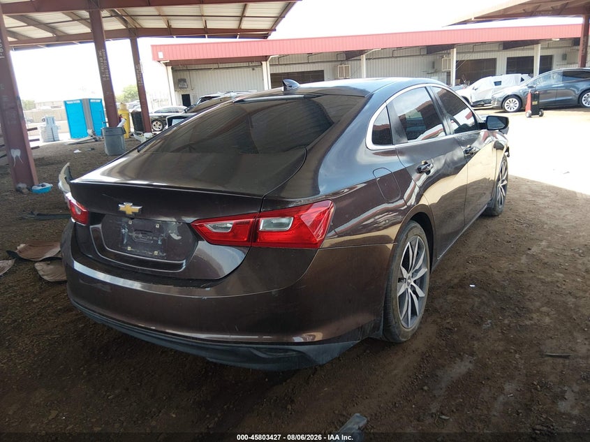 Vin: 1g1ze5st3gf322113, lot: 46302258, chevrolet malibu 1lt 20164