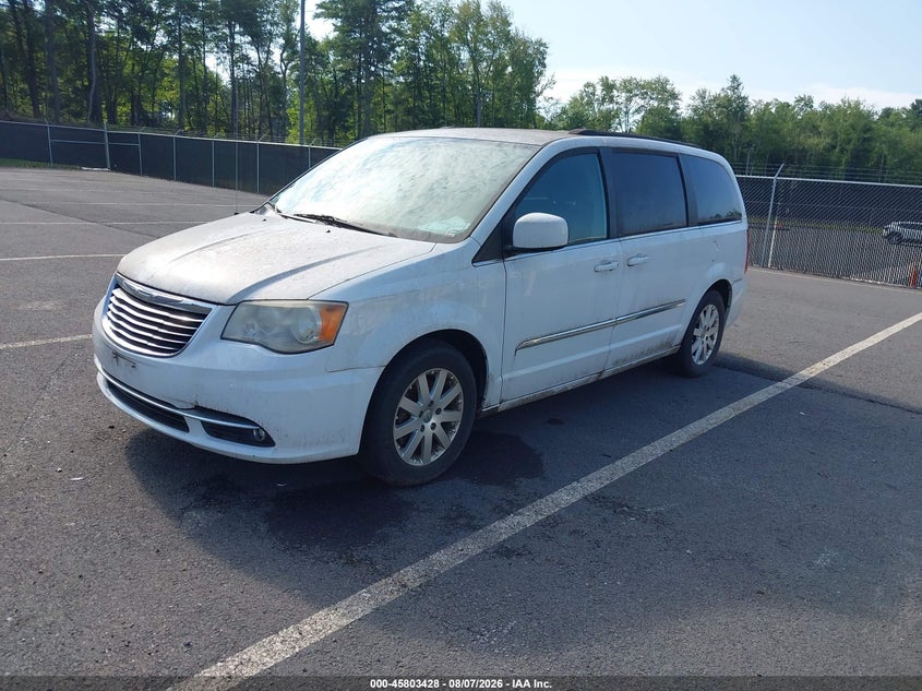 Vin: 2c4rc1bg7er160601, lot: 46302259, chrysler town & country touring 20142