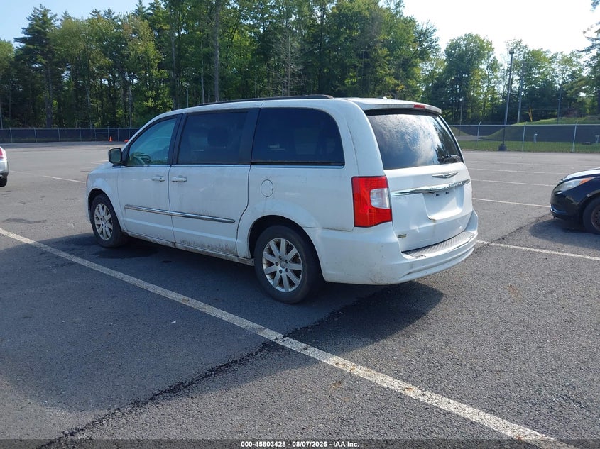 Vin: 2c4rc1bg7er160601, lot: 46302259, chrysler town & country touring 20143