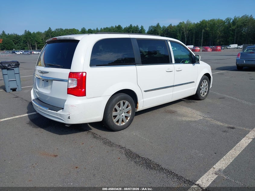 Vin: 2c4rc1bg7er160601, lot: 46302259, chrysler town & country touring 20144