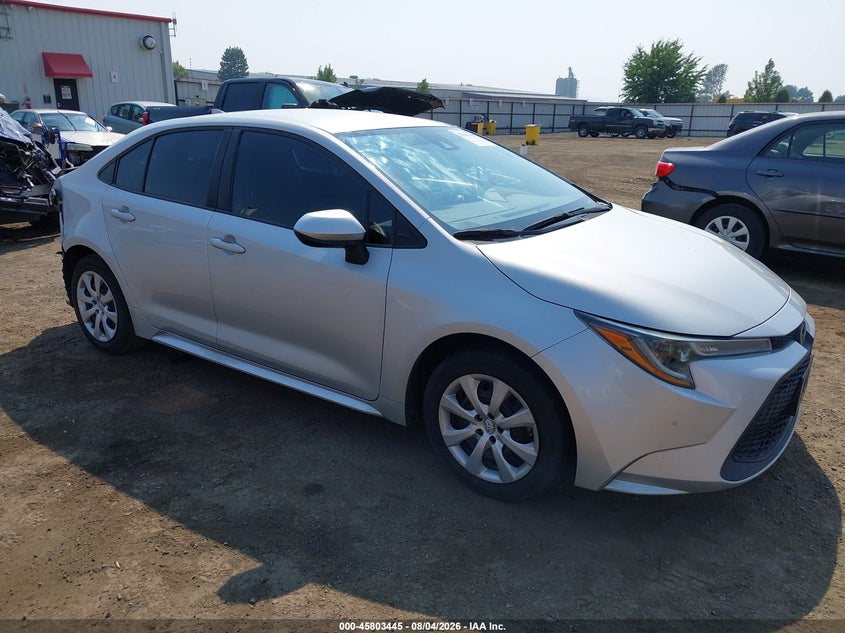 Vin: 5yfepmae1mp244285, lot: 46302276, toyota corolla le 2021 img_1