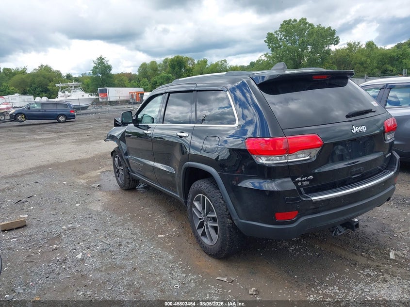 Vin: 1c4rjfbg0kc686415, lot: 46302285, jeep grand cherokee limited 4x4 20193