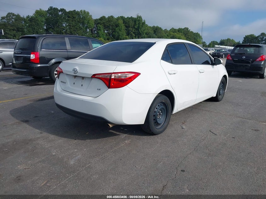 Vin: 2t1burhe5kc240882, lot: 46302287, toyota corolla le 20194