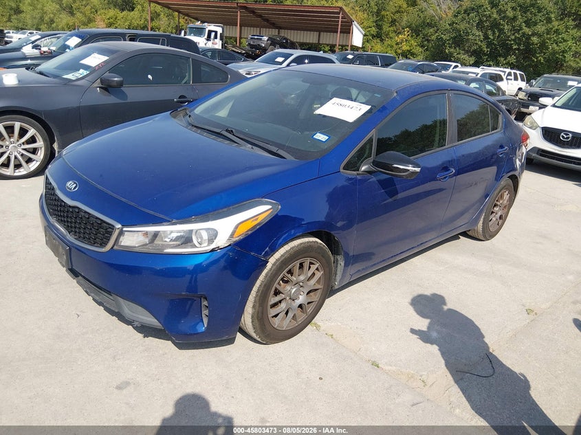 Vin: 3kpfl4a73he113643, lot: 46302304, kia forte lx 20172