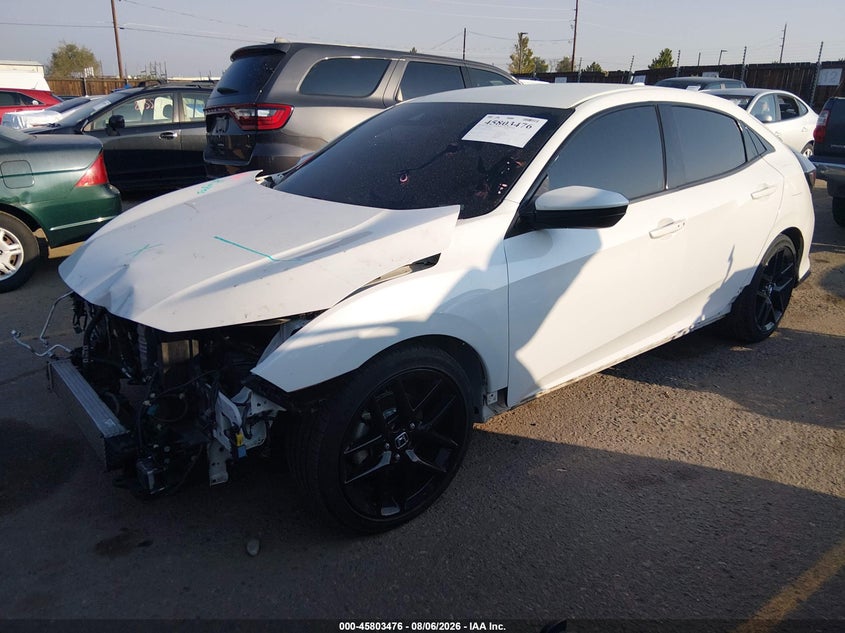 Vin: shhfk7h47lu201144, lot: 46302307, honda civic sport 20202