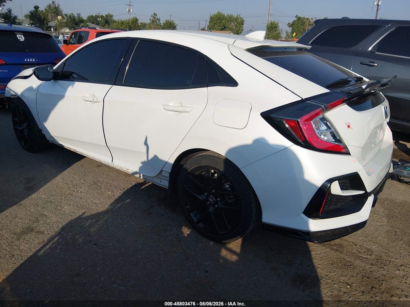 Vin: shhfk7h47lu201144, lot: 46302307, honda civic sport 20203