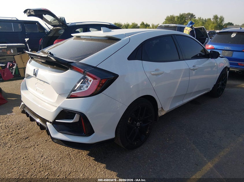 Vin: shhfk7h47lu201144, lot: 46302307, honda civic sport 20204