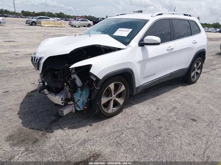 Vin: 1c4pjldb5ld560652, lot: 46302323, jeep cherokee limited fwd 20202
