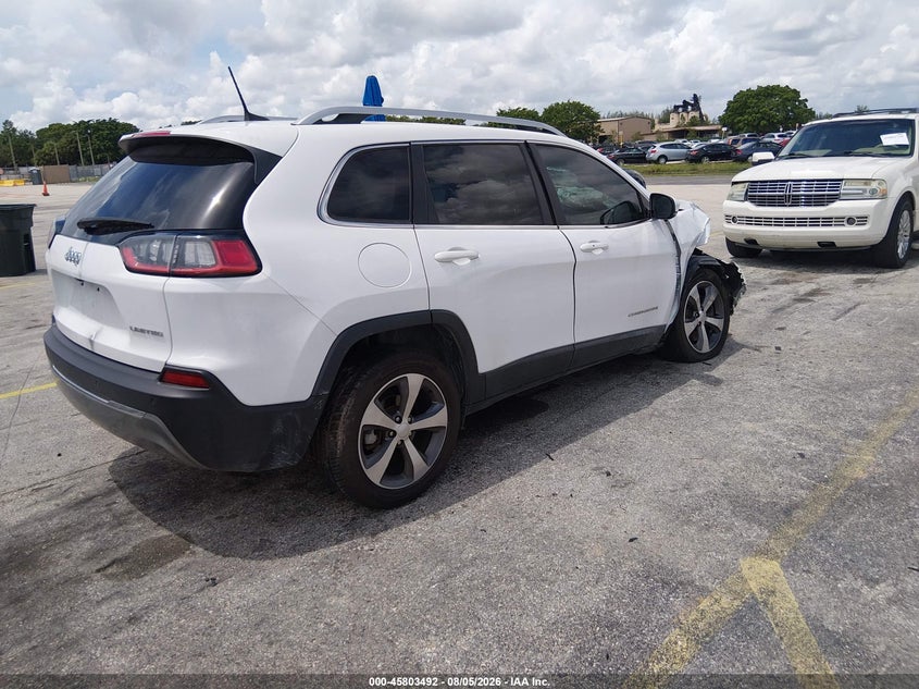 Vin: 1c4pjldb5ld560652, lot: 46302323, jeep cherokee limited fwd 20204