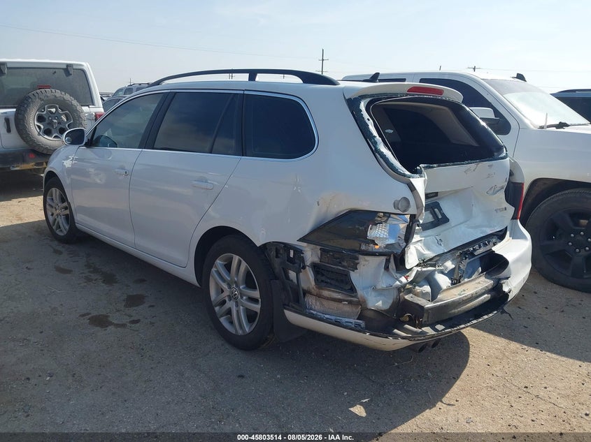 Vin: 3vwpl7aj2em613826, lot: 46302345, volkswagen jetta sportwagen 2.0l tdi 20143