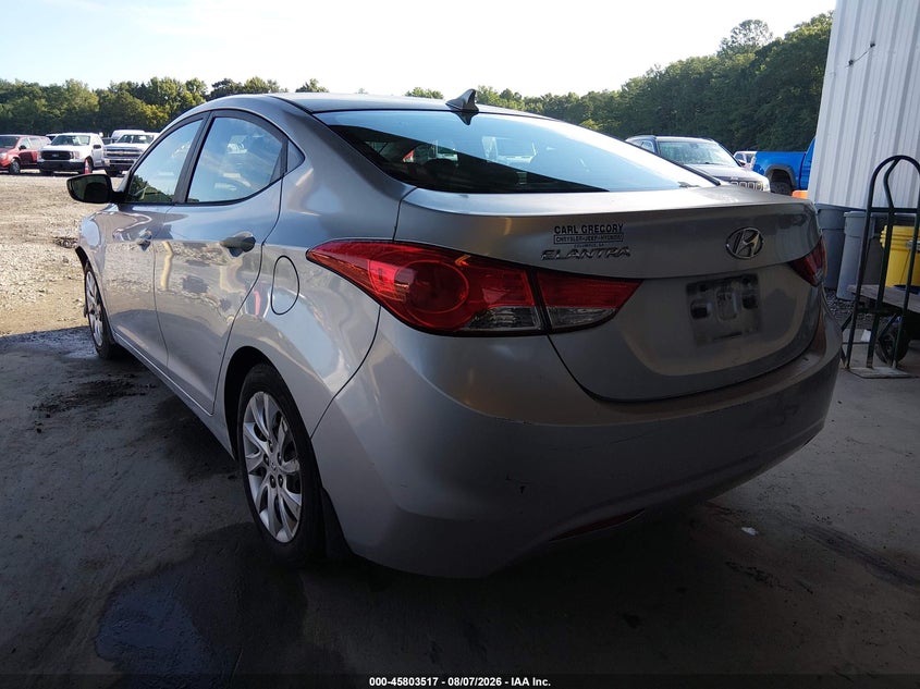 Vin: 5npdh4ae1dh157864, lot: 46302348, hyundai elantra gls 20133