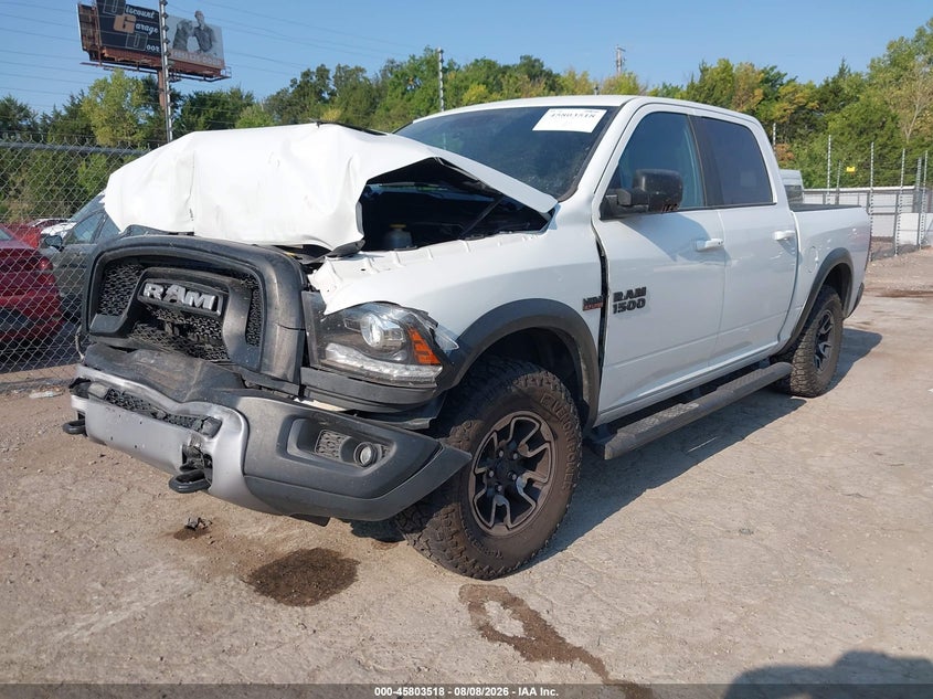Vin: 1c6rr7yt4hs690007, lot: 46302349, ram 1500 rebel  4x4 5'7 box 20172