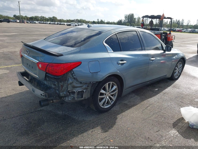 2015 INFINITI Q50 auction photo 4