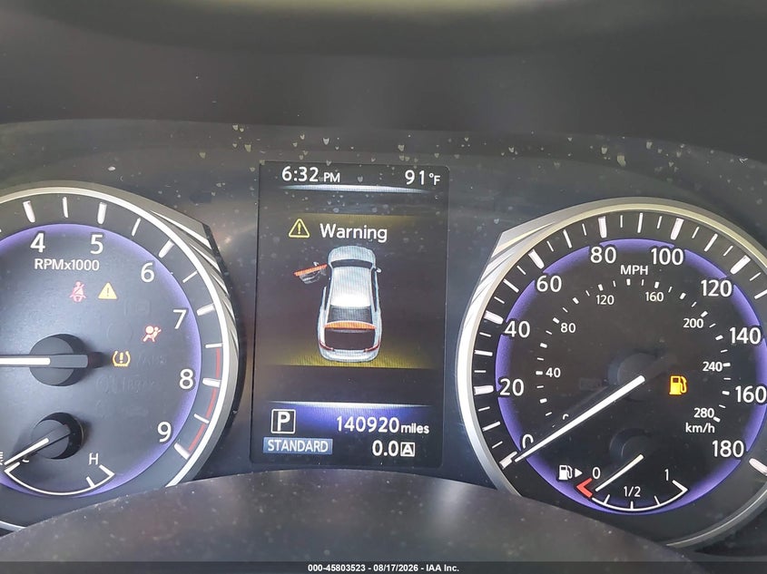 2015 INFINITI Q50 auction photo 7