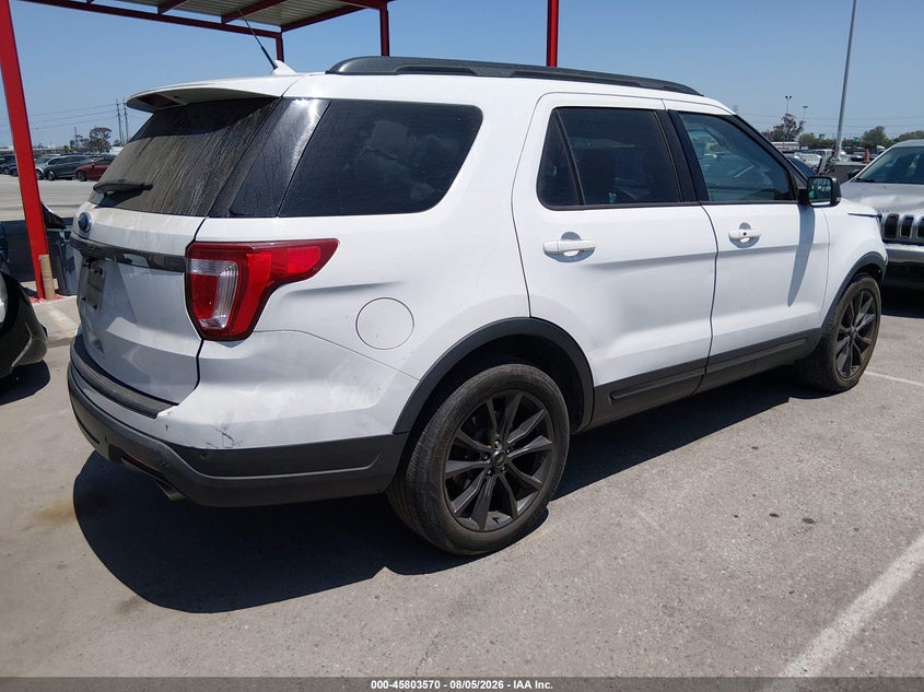 Vin: 1fm5k7d84kgb08796, lot: 46302401, ford explorer xlt 20194