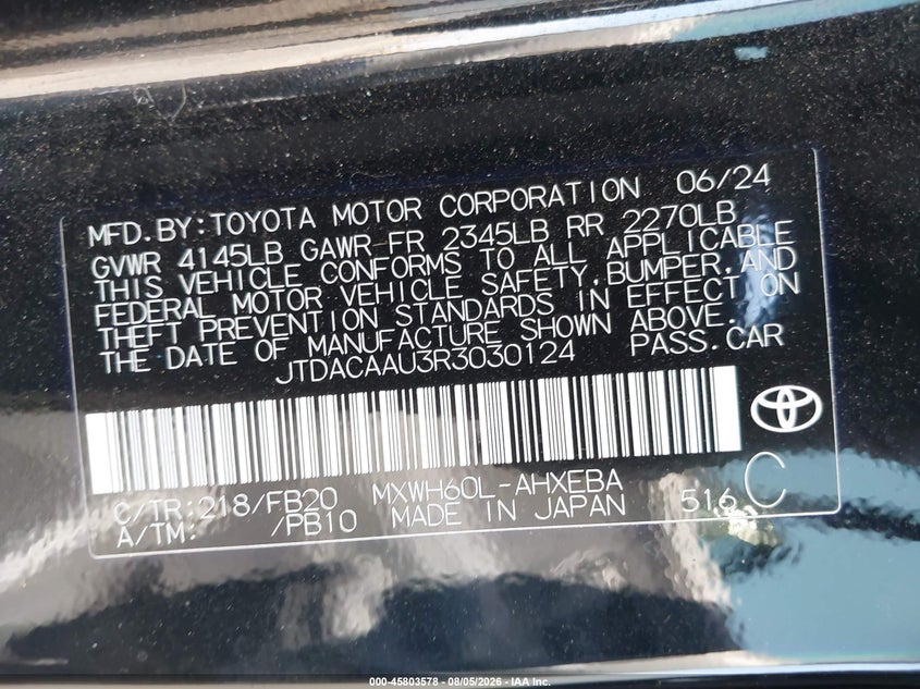 TOYOTA PRIUS - zdjęcie 9