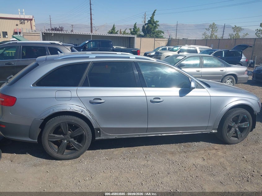 2015 AUDI ALLROAD WAGON 2.0L I-4 DI, DOHC, VVT, TURBO, 220HP