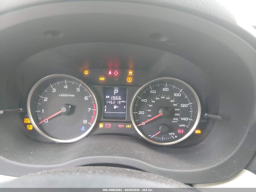 2014 SUBARU XV SPORT UTILITY VEHICLE 2.0L H-4 DOHC, VVT, 148HP