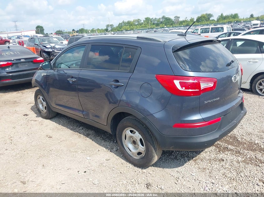 Vin: kndpb3a28b7090423, lot: 46302424, kia sportage lx 20113