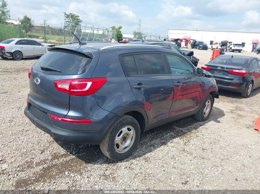 Vin: kndpb3a28b7090423, lot: 46302424, kia sportage lx 20114