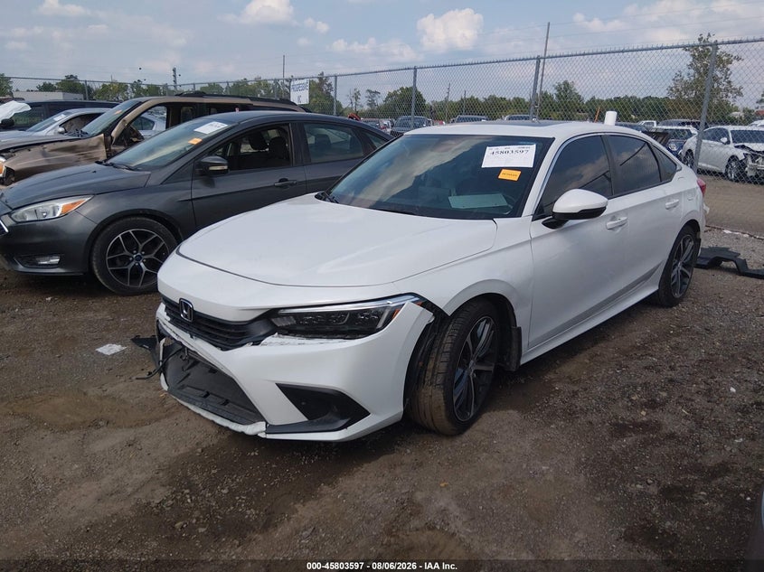 2023 Honda Civic, Right Side, IAAI, VIN 2HGFE1F95PH324401 — photo 2