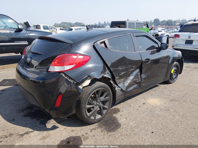 Vin: kmhtc6ad9gu253311, lot: 46302429, hyundai veloster 20164