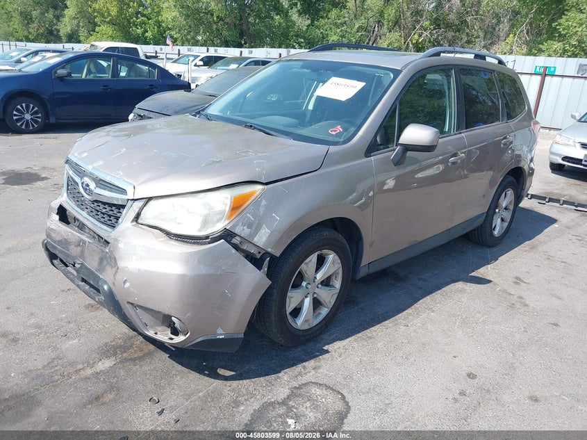 Vin: jf2sjaec4eh401818, lot: 46302430, subaru forester 2.5i premium 20142