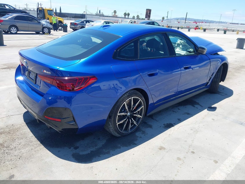 Vin: wby33hd06sfv05150, lot: 46302436, bmw i4 gran coupe m50 20254