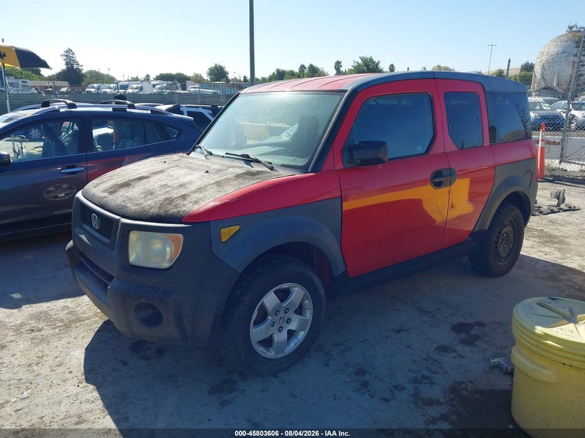 2005 Honda Element, Обычный износ, IAAI, VIN 5J6YH18685L004100 — фото 2
