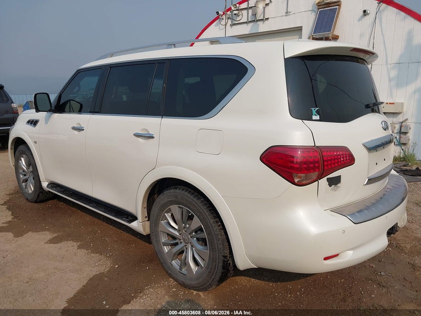 Vin: jn8az2ne3h9151632, lot: 46302439, infiniti qx80 20173