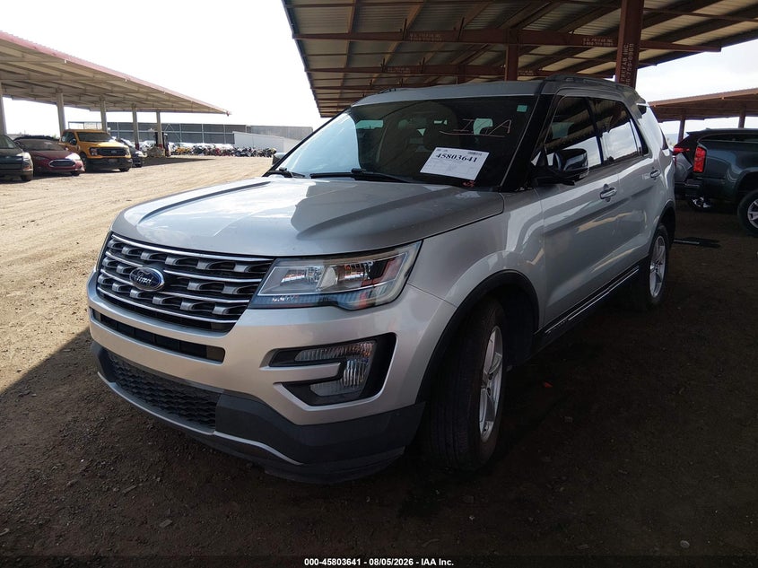 Vin: 1fm5k8d89hgd05610, lot: 46302472, ford explorer xlt 20172